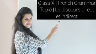 Direct and Indirect Speech | Class X |  Practice  Question