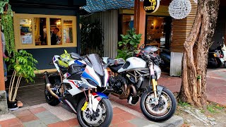 #ducati #monster 1200S #bmws1000rr  花蓮市瀧擔當可麗餅