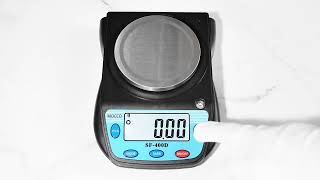 Calibration SF-400D MOCCO Lab Scale, Precision Laboratory Scale Calibration Function