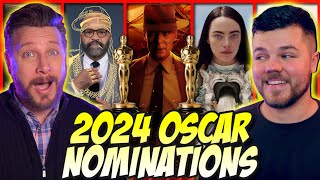 Oscar Nominations 2024 Reaction! Surprises! Snubs! Predictions! (w/ @AustinBurke )