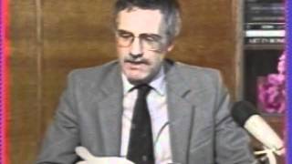 Václav Klaus přeje v roce 1989 veselé Vánoce (24.12.1989)