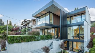 Architectural Perfection \u0026 Modern Design | West Vancouver Luxury Living | Home Tour