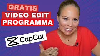 gratis video edit programma capcut met automatische ondertitels