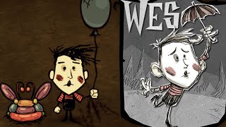 ¡GUÍA BÁSICA DE WES! | 🎈EL PEOR PERSONAJE🎈 | Don't Starve Together | Guía de Personajes