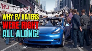 Were EV Haters Right? The Backlash Fueling the Electric Vehicle Crisis! Electric Vehicles Failing!