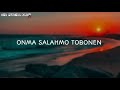 tpc901 onma salahmo tobonen video lyric