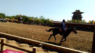 岳飞大战小梁王-开封清明上河园大型实景演出 Kaifeng, China