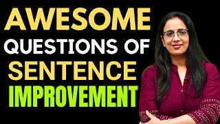 Awesome Questions Of Sentence Improvement  || Learn With Tricks || English With Rani Mam