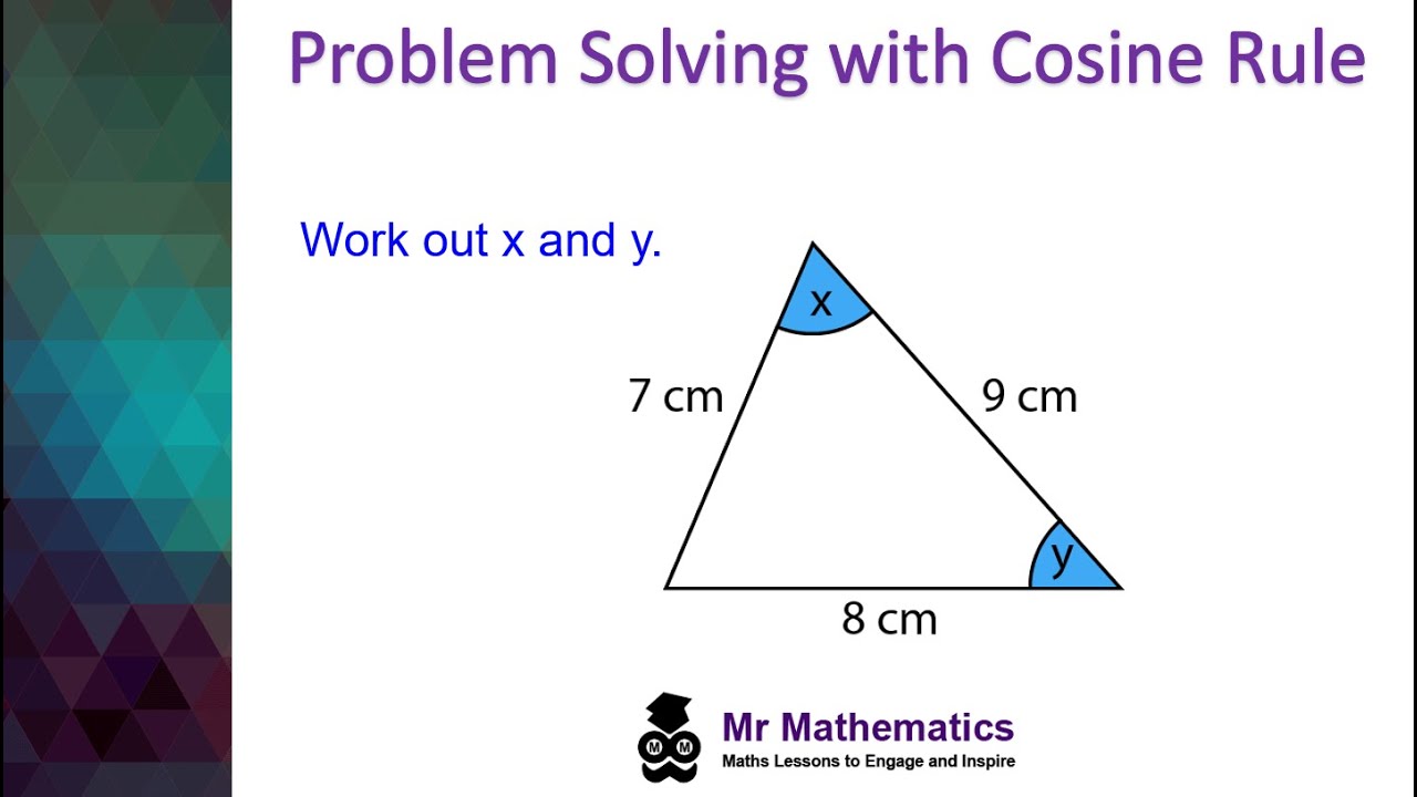 Solving Problems Using The Cosine Rule | AS Mathematics | Mr ...