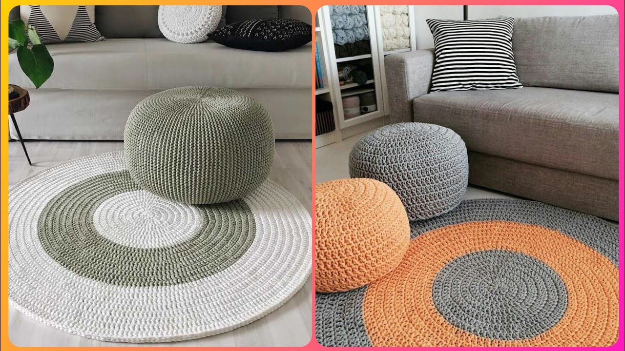 Most Impressive & Sophisticated Crochet Handmade Rugs Patterns ...