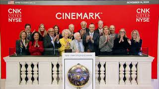 Cinemark Holdings, Inc. (NYSE: CNK) Rings The Closing Bell®