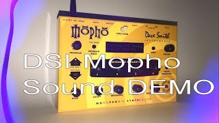 Dave Smith Mopho Sound Demo (Insane little yellow beast!)