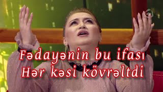 Fədayə Laçının bu ifası hər kəsi kövrəltdi | Canlı ifa