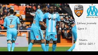 Résumé Bein SPORT | FC Lorient - Olympique de Marseille Ligue 1 2016-2017