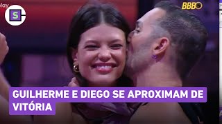 BBB 25: ESTÁ SOZINHA? Diego e Guilherme SE APROXIMAM de Vitória após a eliminação de Mateus