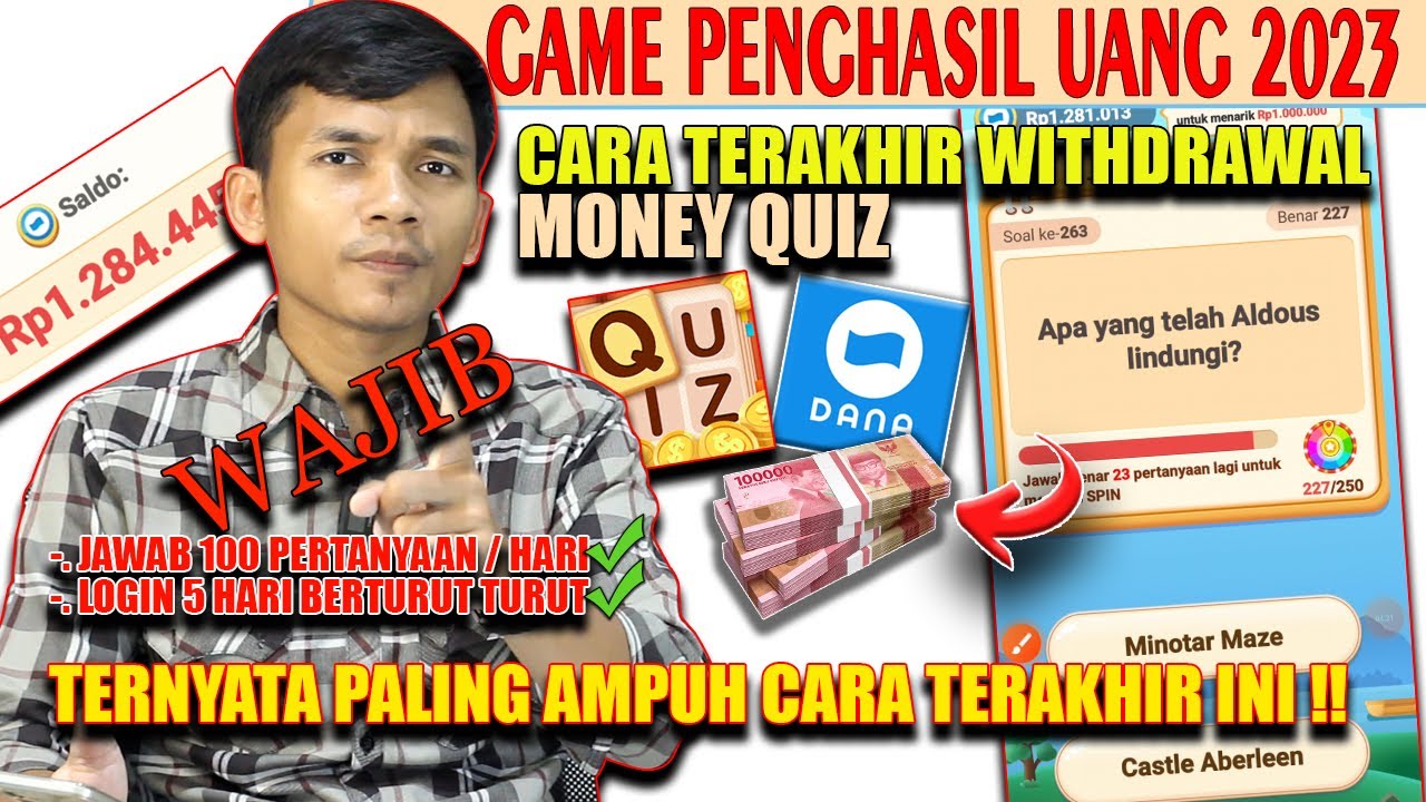 VIRAL‼️💥 Aplikasi Penghasil Uang 2023 Tanpa Undang Teman Game Penghasil ...