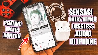 ENAK BANGET! Kualitas Suara Dolby Atmos \u0026 Lossless Audio di iPhone