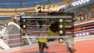 DOA6 Quest #105 - Zack: High Difficulty Quest (3/3 STARS)