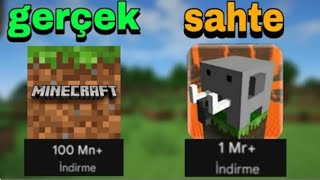 Sahte Minecraft'ları Oynadım ve Puanladım. #2