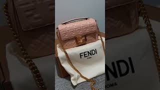 Luxury unboxing 💕🎂 #luxury #designerdeals #handbag #purse #fendi #fendibaguette #luxuryshopping