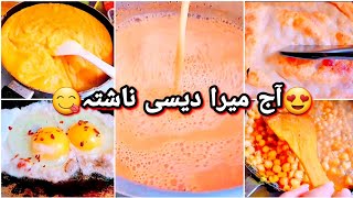 Desi Breakfast On My Cheat Day| parata|Egg|Halwa Pori |Choly batory|#pakistanistreetfood #cooking