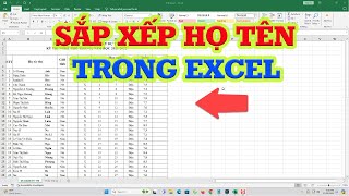 Cách sắp xếp tên theo ABC trong Excel siêu dễ