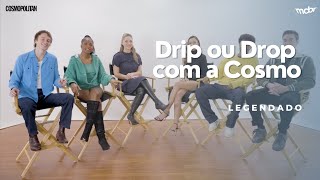 [LEGENDADO PT/BR] Madelyn Cline e elenco de 'Outer Banks' jogam 'Drip or Drop' com a Cosmopolitan.