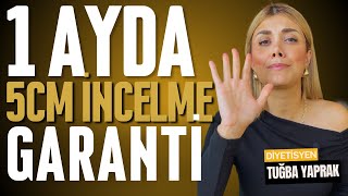 1 AYDA 5CM İNCELTEN DİYET PROGRAMI - Diyetisyen TUĞBA YAPRAK