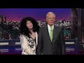 best of letterman u0026 cher roasting u0026 flirting