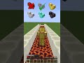 minecraft armor vs magma block 哪種盔甲能讓玩家安全地在岩漿塊上跑完100米 minecraft shorts