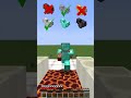 minecraft armor vs magma block 哪種盔甲能讓玩家安全地在岩漿塊上跑完100米 minecraft shorts