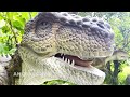 unboxing moro dino jurassicworld colorful sound u0026 light dinosaurs for hire triceratops deinonychus