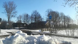 Leiderdorp ZH in winterse sfeer, een rondje door en om het dorp, feb 2021