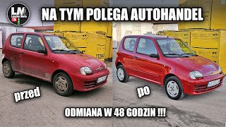 Jak zarabiać na samochodach !! Remont Fiata Seicento w 48h