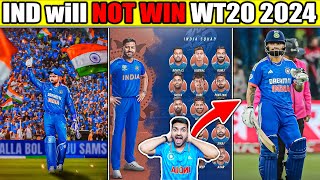 गया WORLD CUP😭 TEAM INDIA T20 World Cup Squad 2024😡