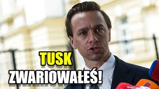 TUSK ZWARIOWAŁ! KONFEDERACJA UJAWNIA SZOKUJĄCY PLAN TUSKA