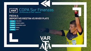 VAR 2024 | #CopaSurFinanzas | Riestra - River | Fecha 4