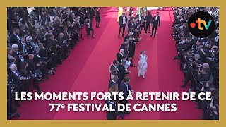 #Cannes2024. Les moments forts à retenir de cette 77ᵉ édition du Festival de Cannes