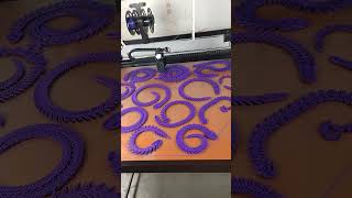 3D printers batch print 2025 Year of the Snake mascot#3dprinting#large3dprinter#2025