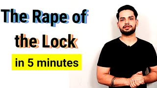 Rape of the lock mock epic by Pope in hindi analysis