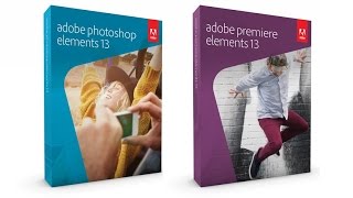 Adobe Photoshop Elements 13 & Adobe Premiere Elements 13 Bundle For Photo & Video Production