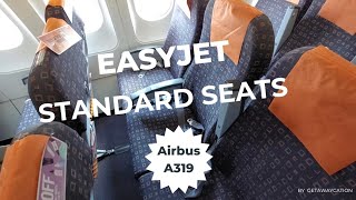 EasyJet Standard Seats Airbus A319 / October 2023