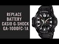 Casio G-Shock GA-1000FC-1ADR Replace Battery (Ganti Baterai)