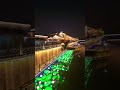 夜晚水乡灯火阑珊｜water town at night like stepping into a painting travelchina 慢生活 vibes 小众旅行 chill 夜景