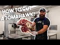 How to Cut Beef Tomahawk Steaks | The Bearded Butchers