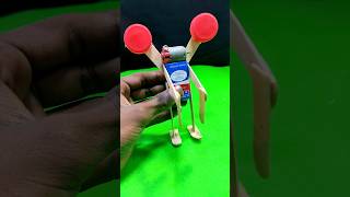 How To Make Self Moving robot Using 9Volt Battery #shorts #trending #viral #robo