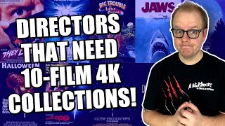 Building 10-Film 4K Boxsets For Some Of The BIGGEST Directors! | Carpenter, Spielberg, And MORE!
