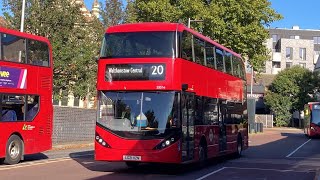 FRV. Stagecoach London Route 20. Walthamstow Central - Debden. Enviro400 EV 14174e (LG21 HZN)