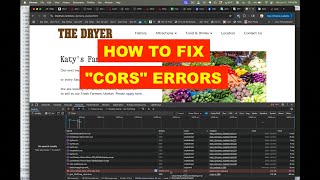 HOW TO FIX CORS ERROR BY ADDING ALLOW ORIGIN HTTP HEADERS