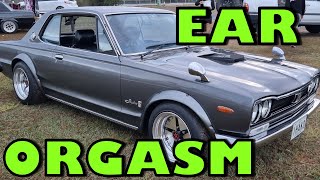 V8 1971 SKYLINE HAKOSUKA | FIRST TRACK DAY.